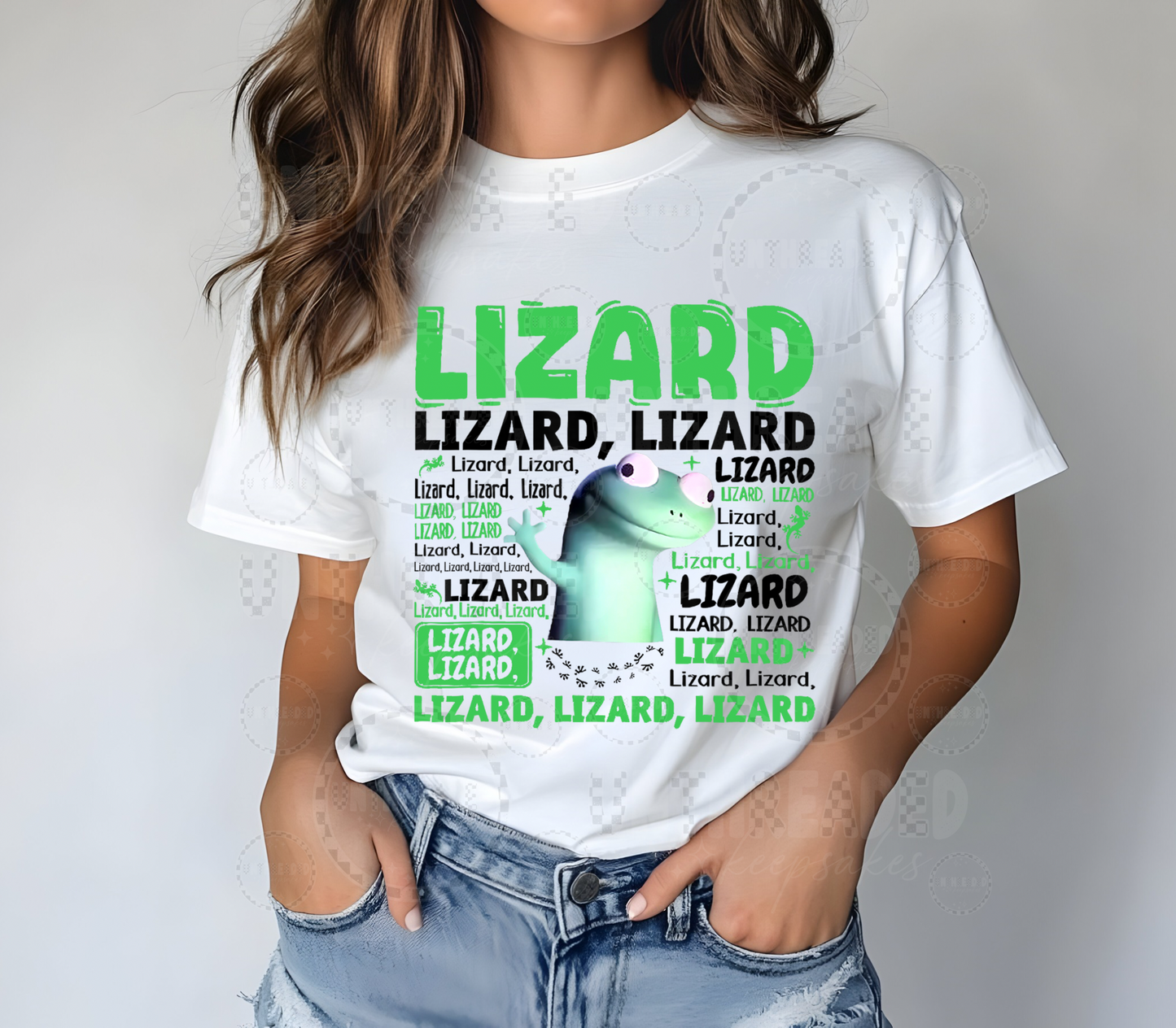 Funny Lizard Shirt – Meme Graphic Tee for Reptile Lovers