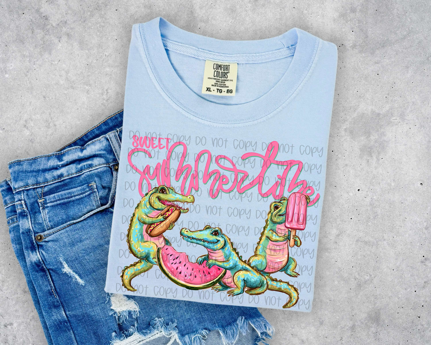 π Sweet Submerzible Alligator Tee | Cute Summer Gator Shirt | Funny Watermelon & Popsicle Graphic Tee | Southern Summer Vibes Shirt πβοΈ