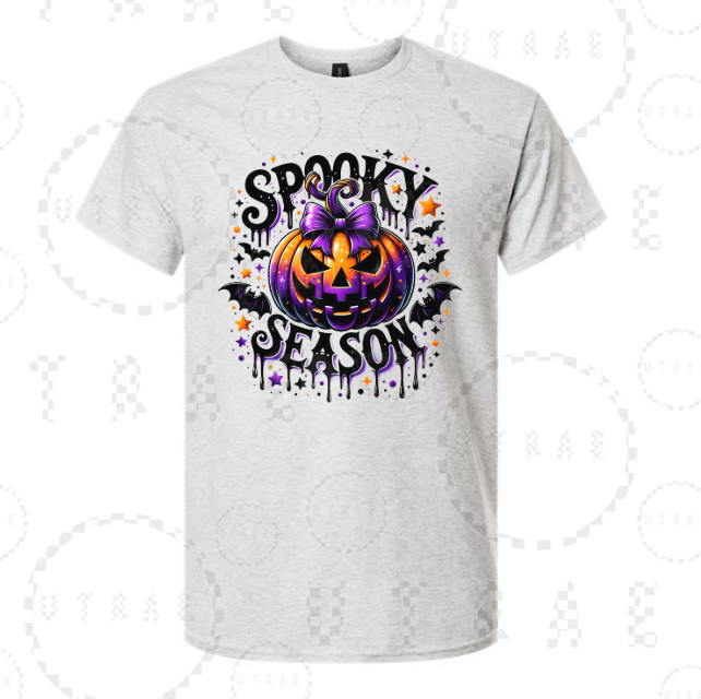 Spooky Season pumpkin Halloween graphic T-shirt - size Small