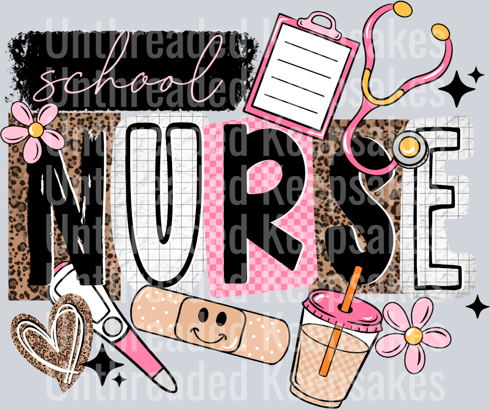 School_Nurse DTF Transfer
