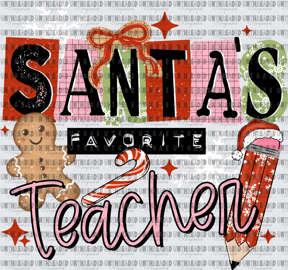 Santa_s favorite teacher
