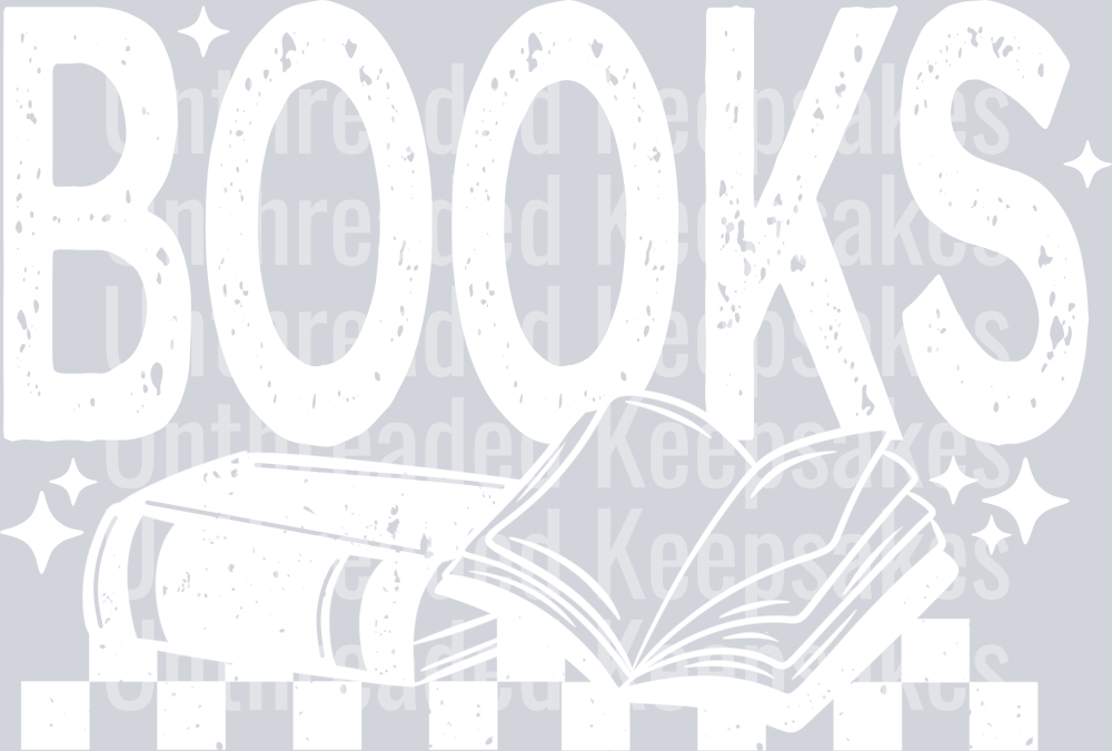 Books_Single_Color_White 3DTF Transfer