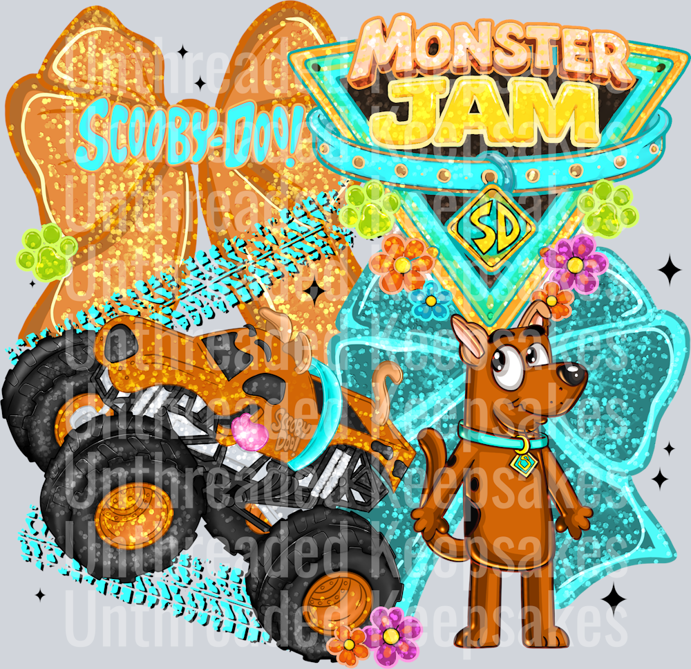Scooby DTF Transfer