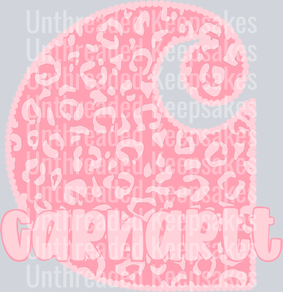 CH LIght Pink DTF Transfer