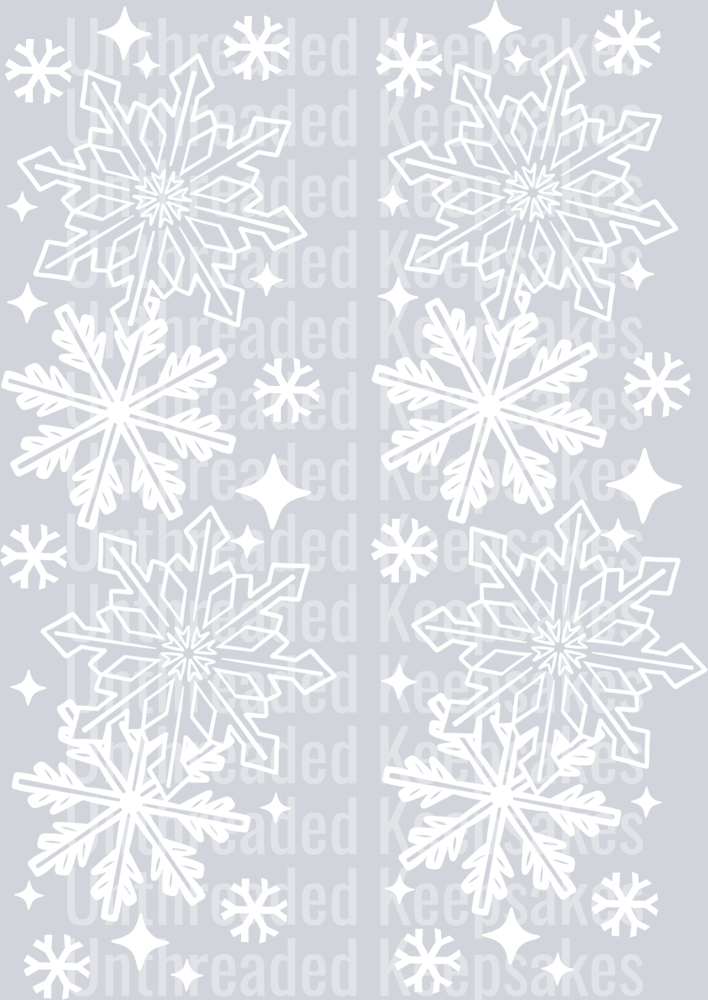 Freezing sleeve single color whiteDTF Transfer