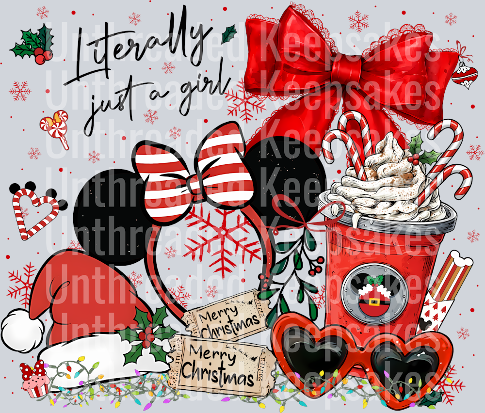 Just a Girl DTF Transfer