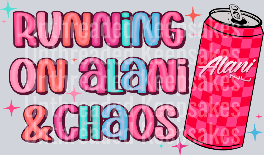 Running on DTF Transfer