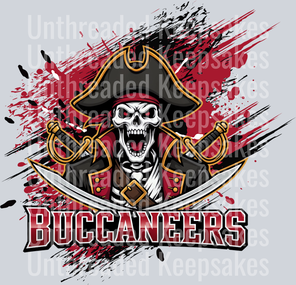 Buccaneers DTF Transfer