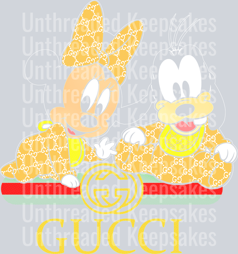 G Halftone DTF Transfer Requires Dark Garment