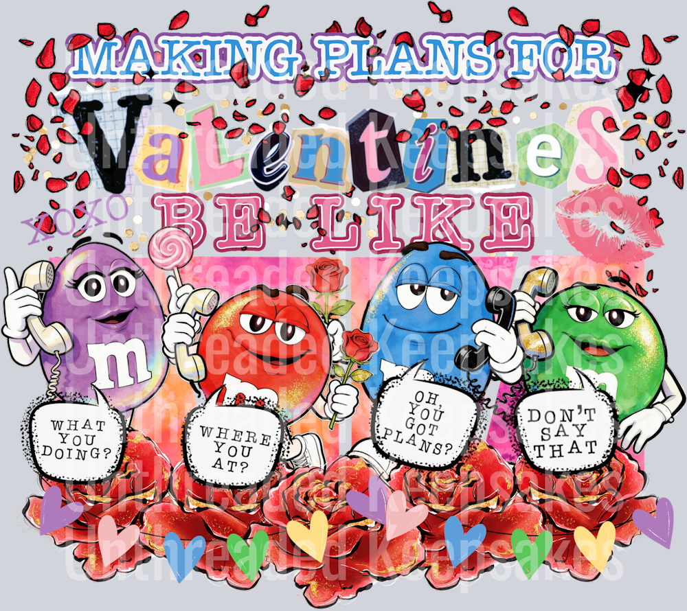 Valentines DTF Transfer
