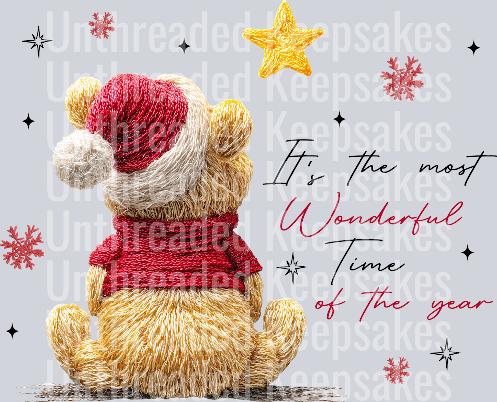 Winnie the Pooh DTF Transfer