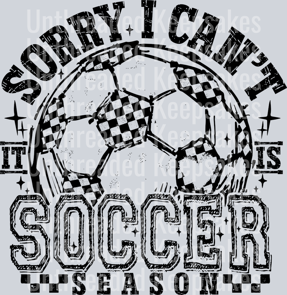 SorrySoccerSeason1-DTF Transfer