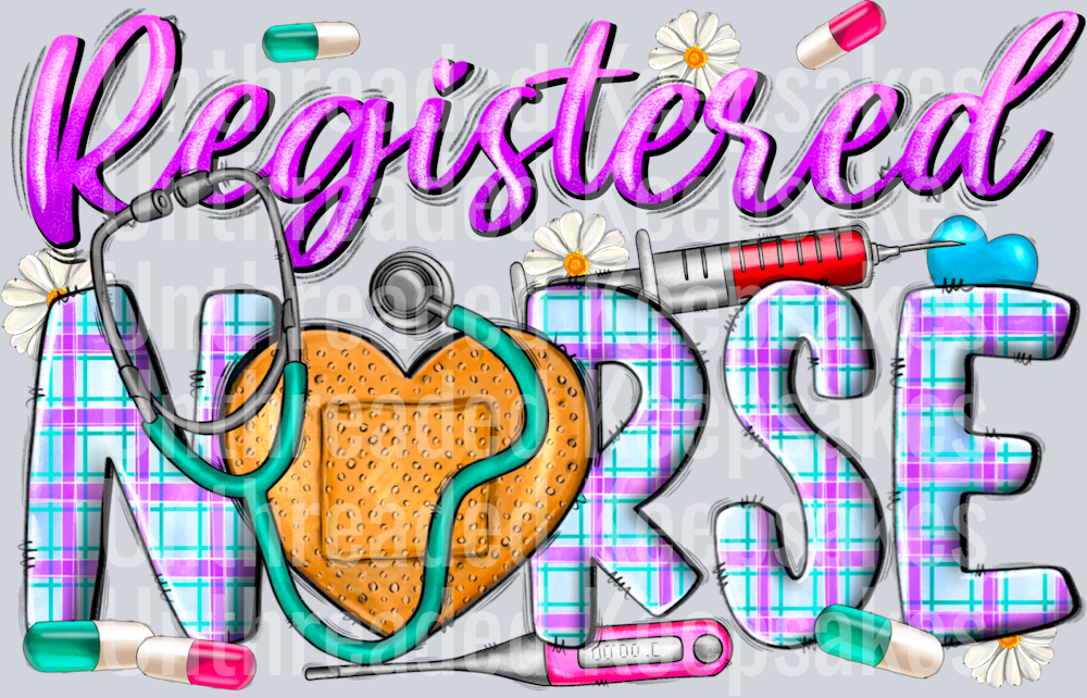 Registerednurse DTF Transfer