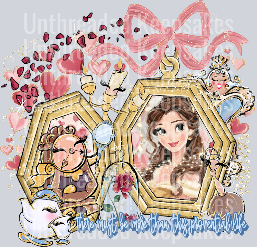 Love Locket Bella DTF Transfer