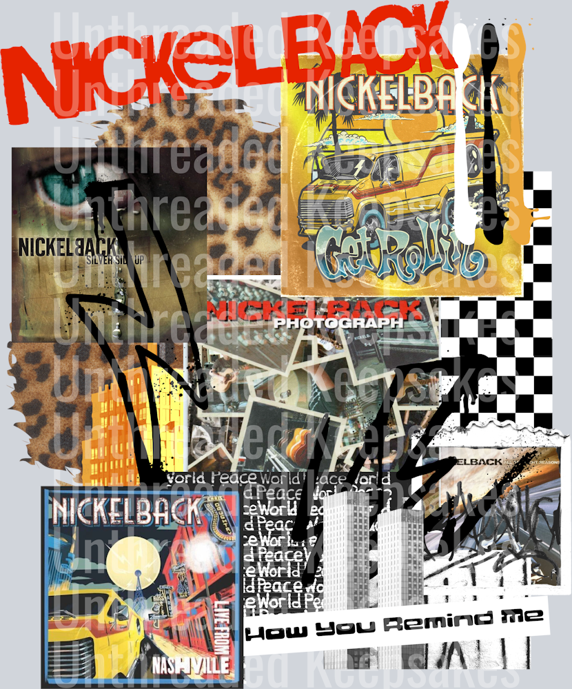 nickelback (1) DTF TRansfer