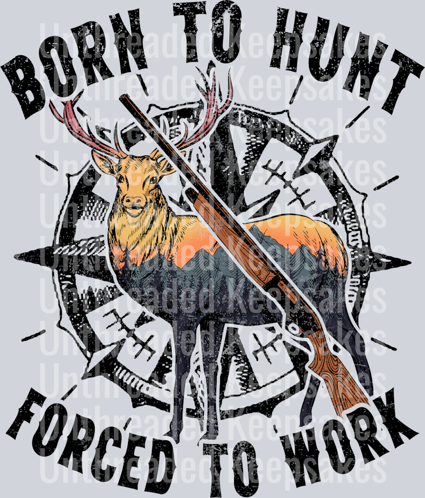 Born_to_hunt DTF Transfer