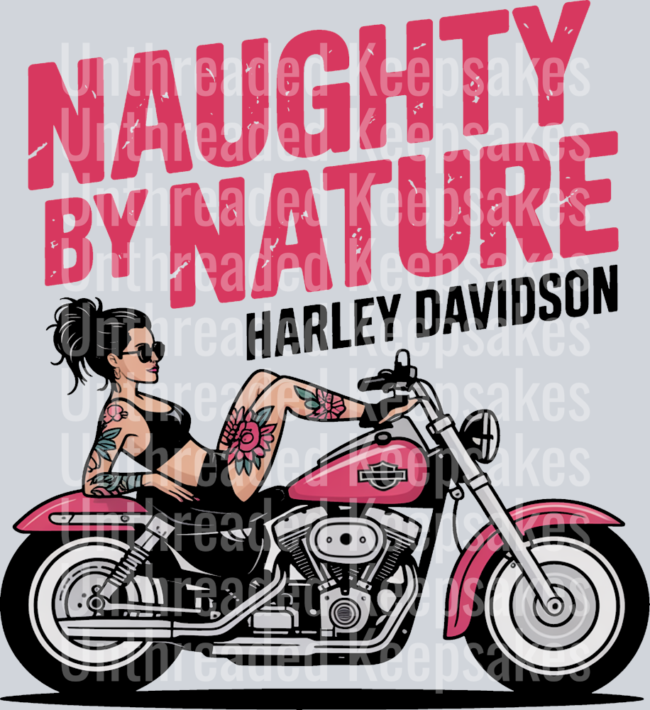 Naughty By Nature DTF Transfer