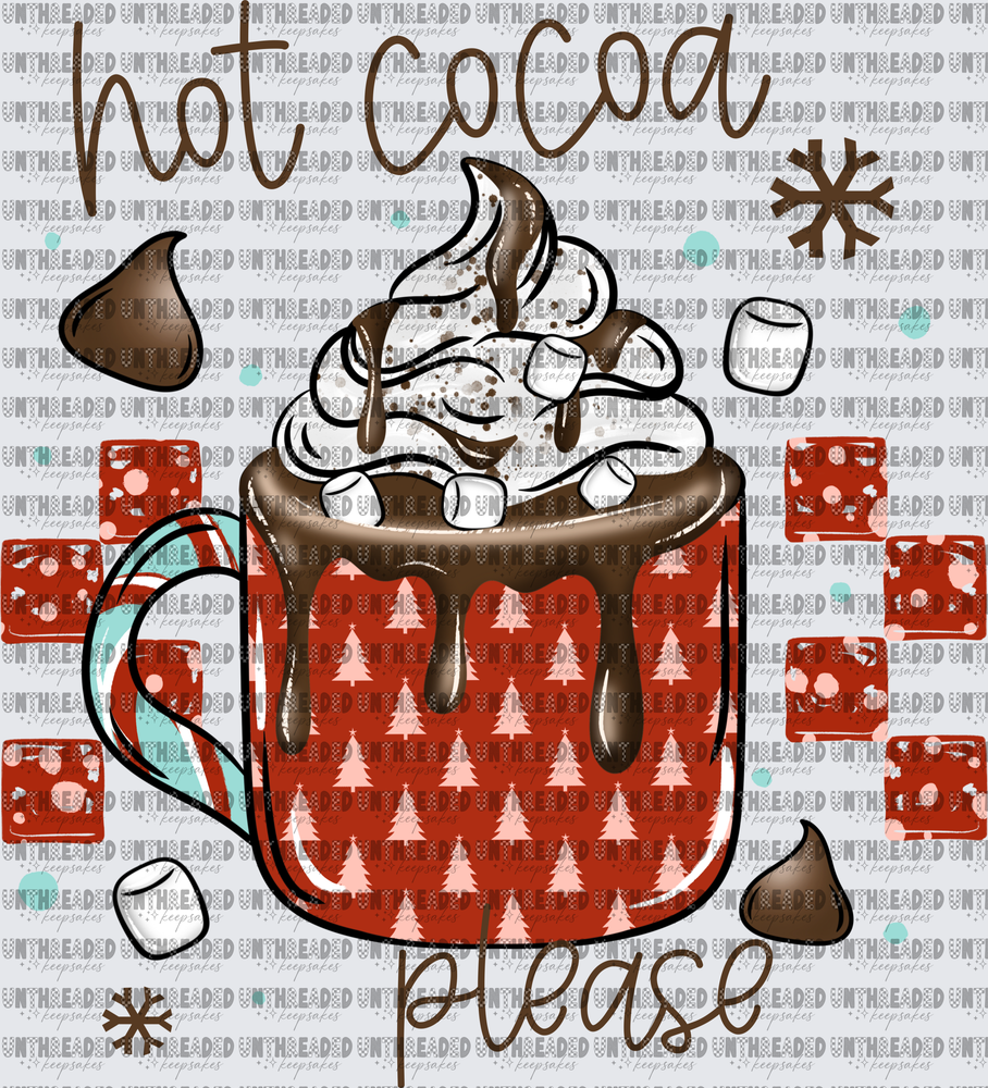 Hot cocoa black
