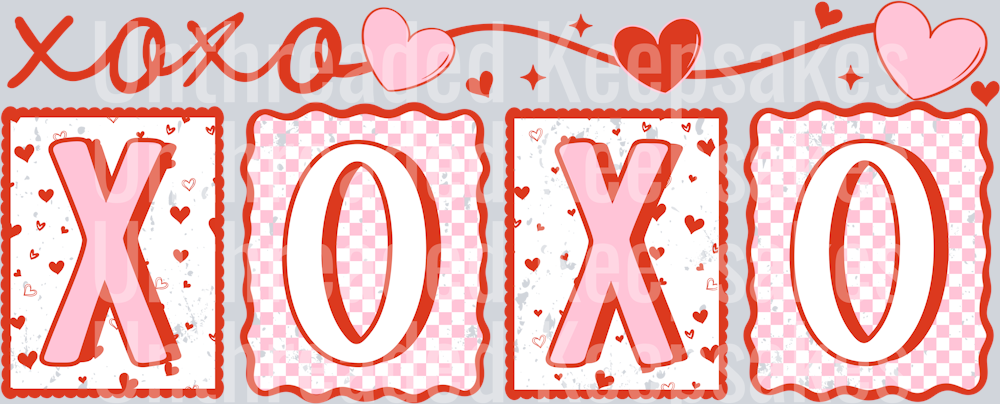 Xoxo_Front DTF Transfer