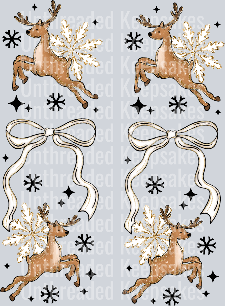 Dashing_Through_The_Snow_Sleeve DTF Transfer