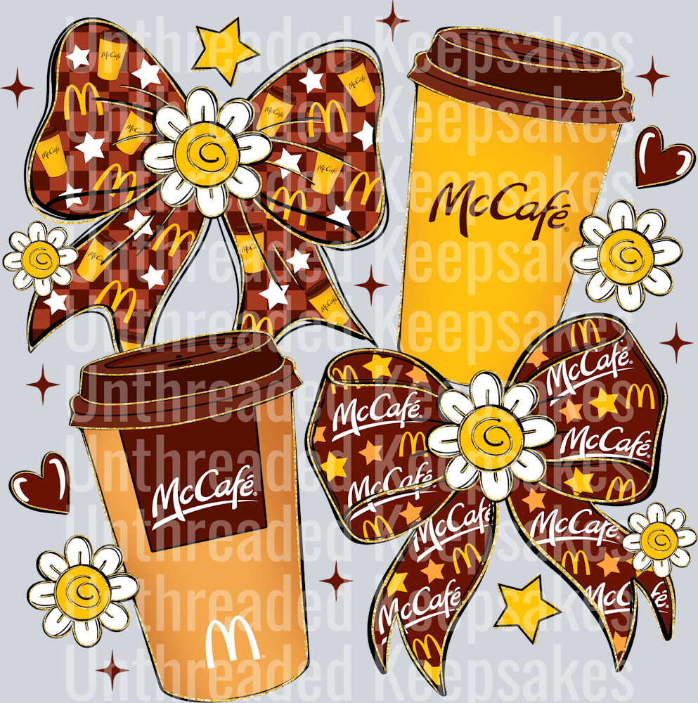 McCafe DTF Transfer