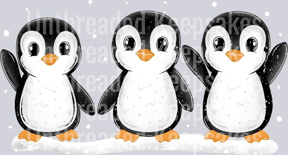 Penguins_DTF Transfer