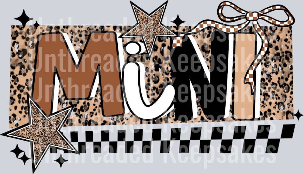 Mini_Leopard DTF Transfer