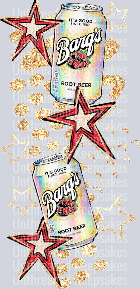 Caffeine Barqs Sleeves DTF Transfer