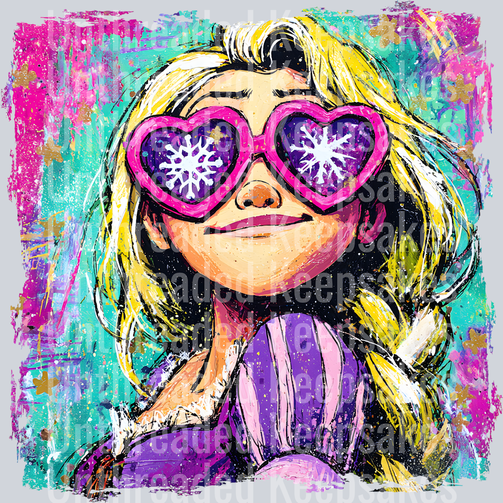 Tangled DTF Transfer