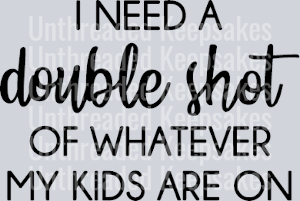 DOUBLE SHOT DTF Transfer