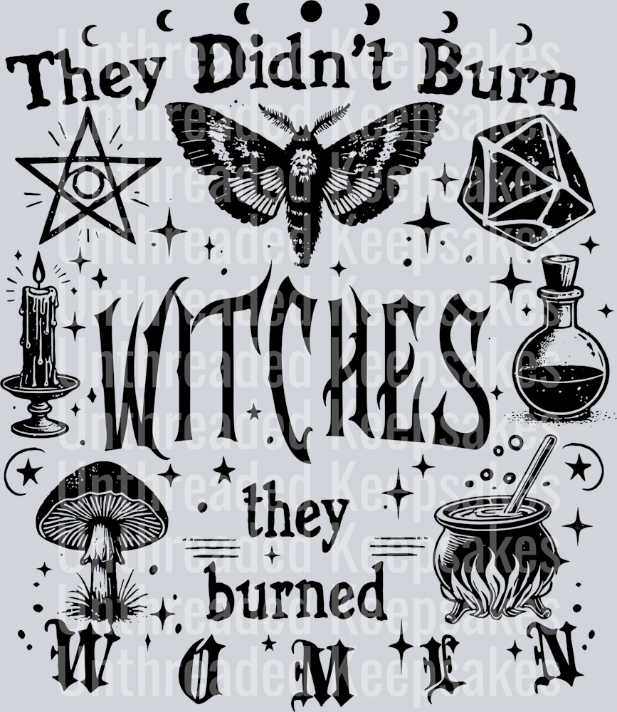 BurnWitches1-DTF Transfer