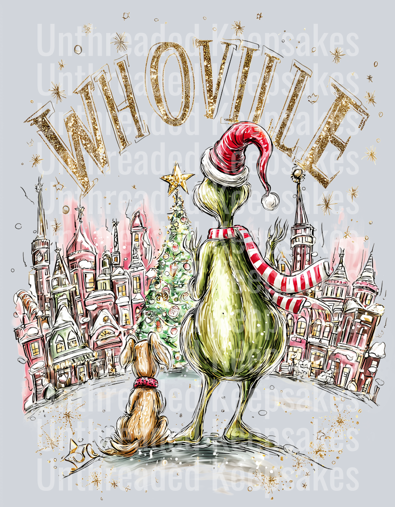 whoville DTF Transfer