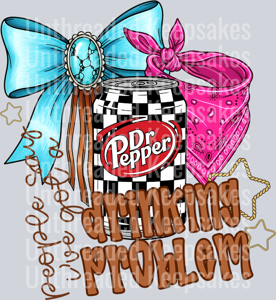DR PEPPER DTF Transfer