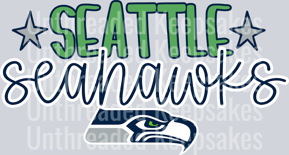 SEAHAWKS DTF Transfer