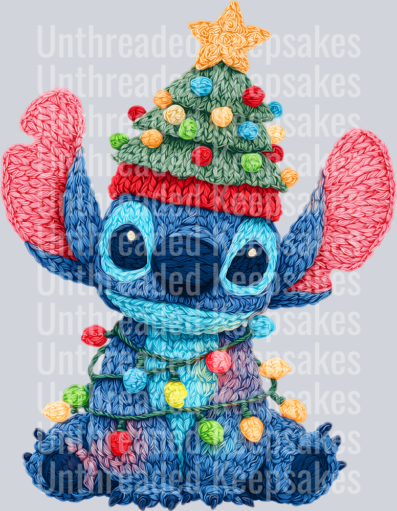 Stitch Xams Lights Tree
