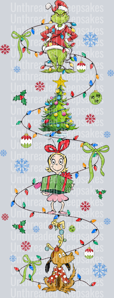 Sleeve Christmas design