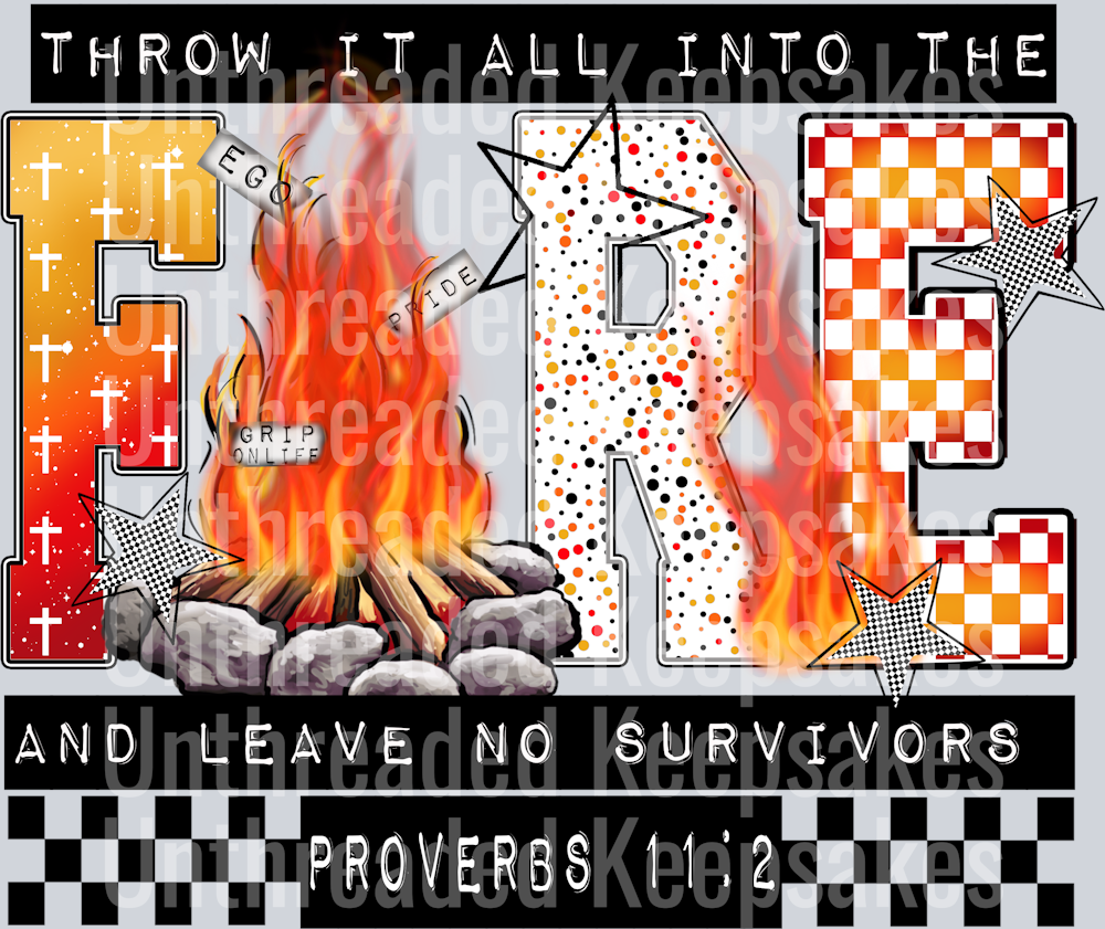 No survivors DTF Transfer