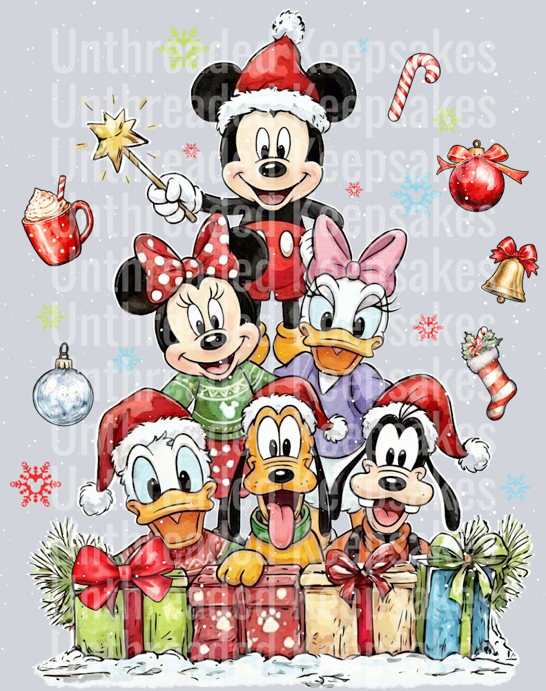 Mickey and Friends DTF Transfer