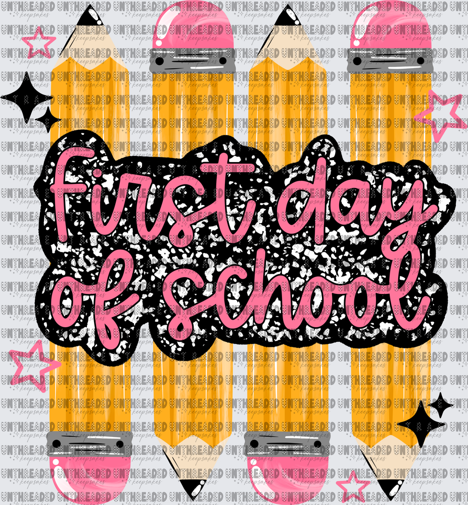 First_Day_Of_School_Pencils