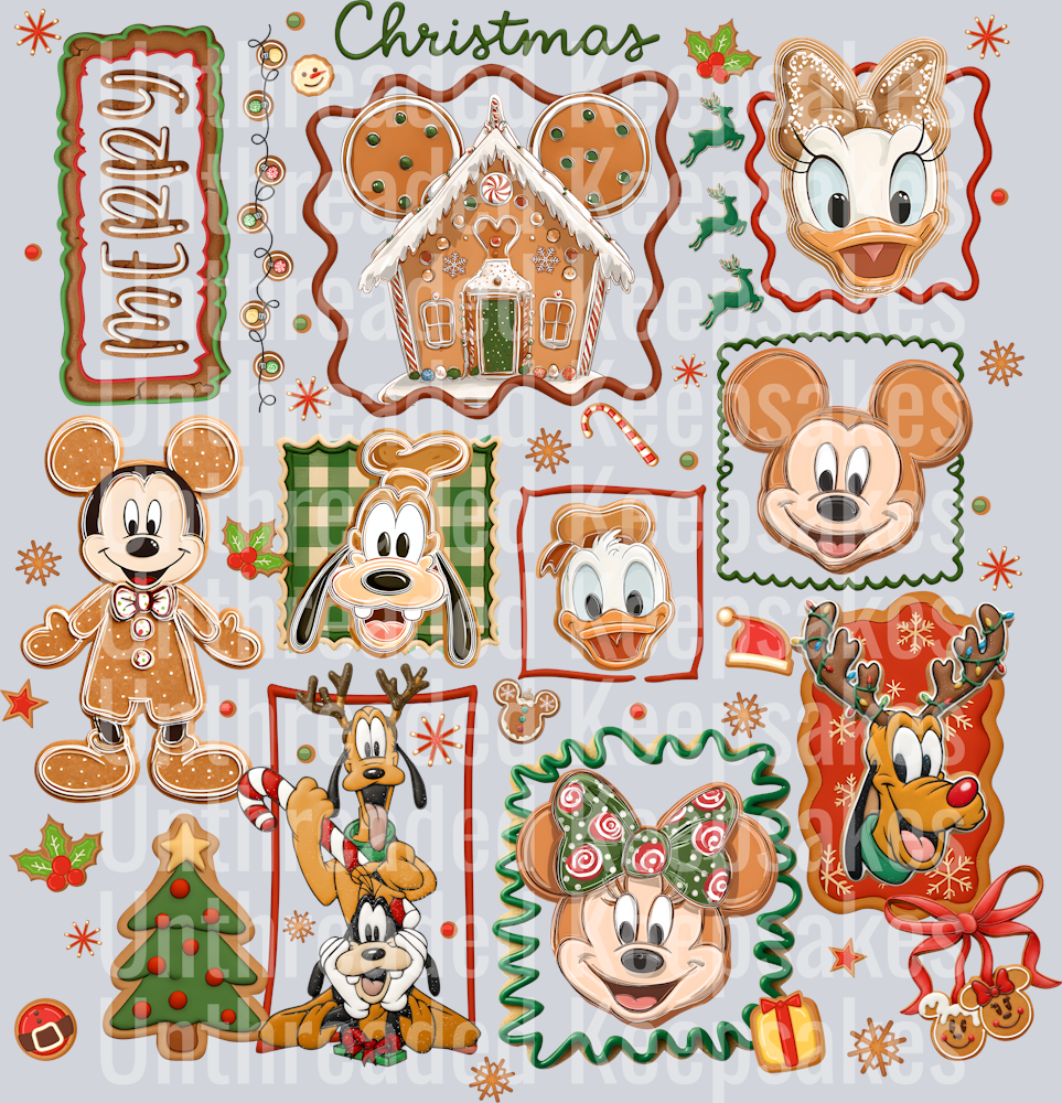 Disney Character Dtf Transfer