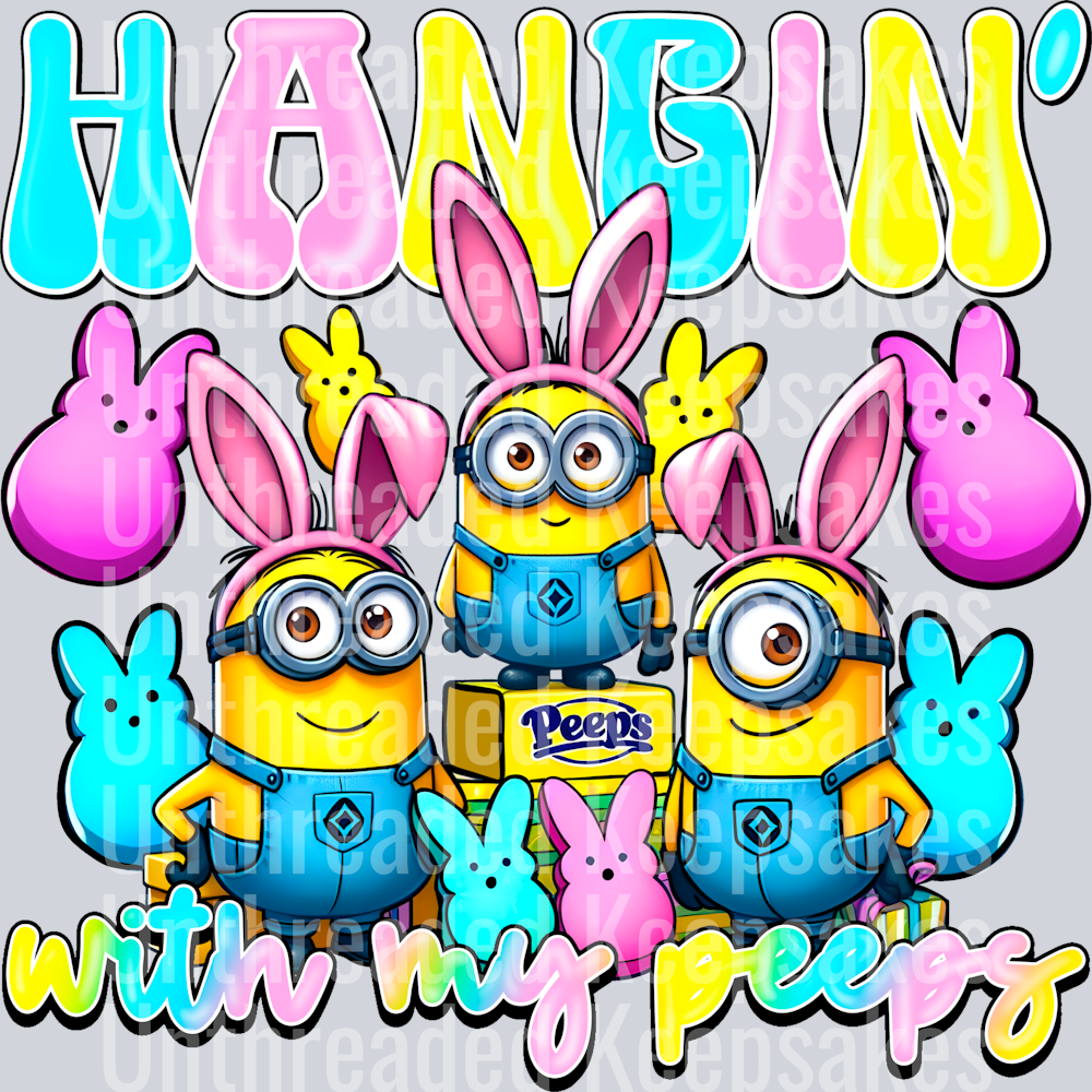 Hanging_With_My_PeepsDTF Transfer