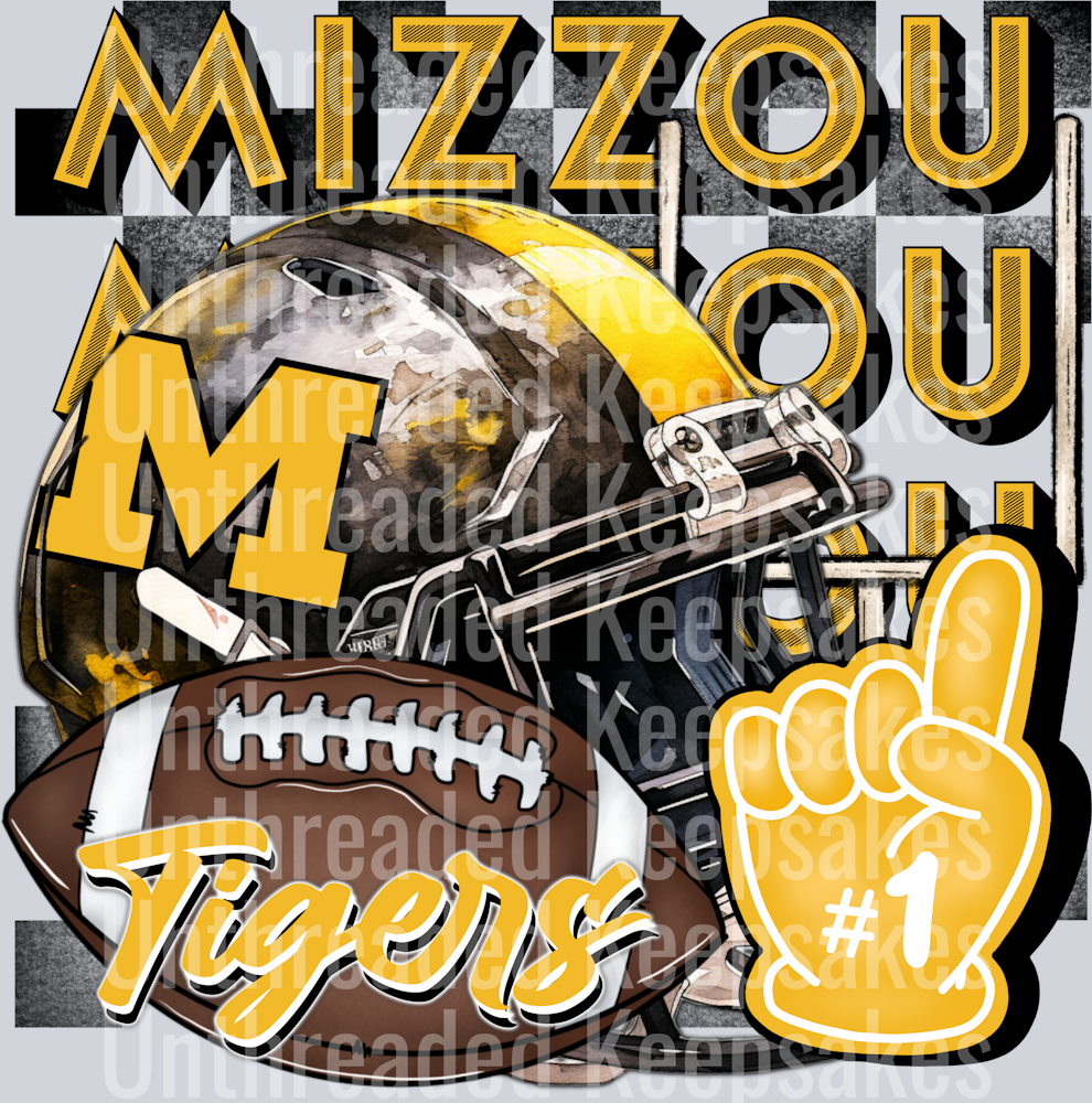 Tigers DTF Transfer