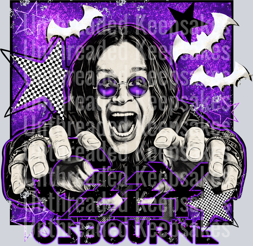 Ozzy DTF TRansfer
