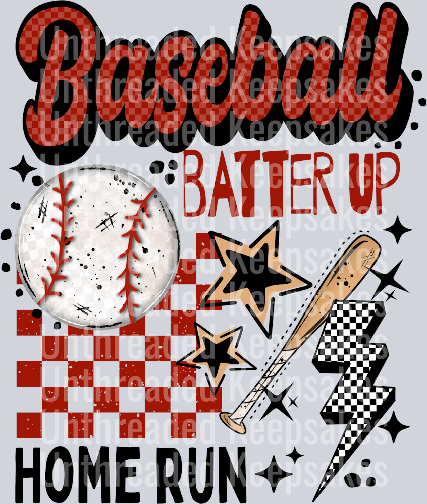 Baseball_Batter_Up DTF Transfer