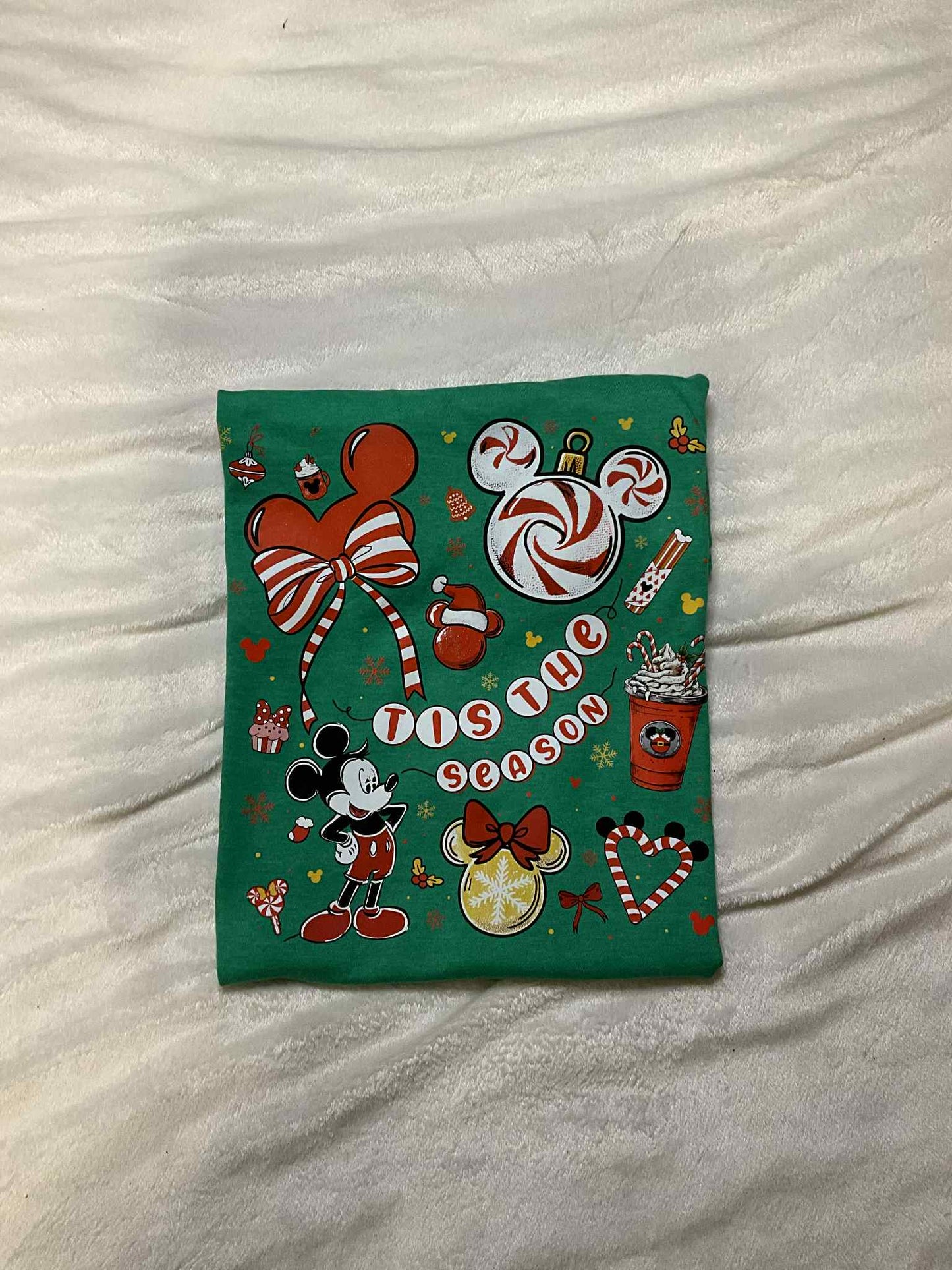 🎄🐭 ’Tis The Season Mouse Christmas Sweatshirt / Tee 🎀🍭✨