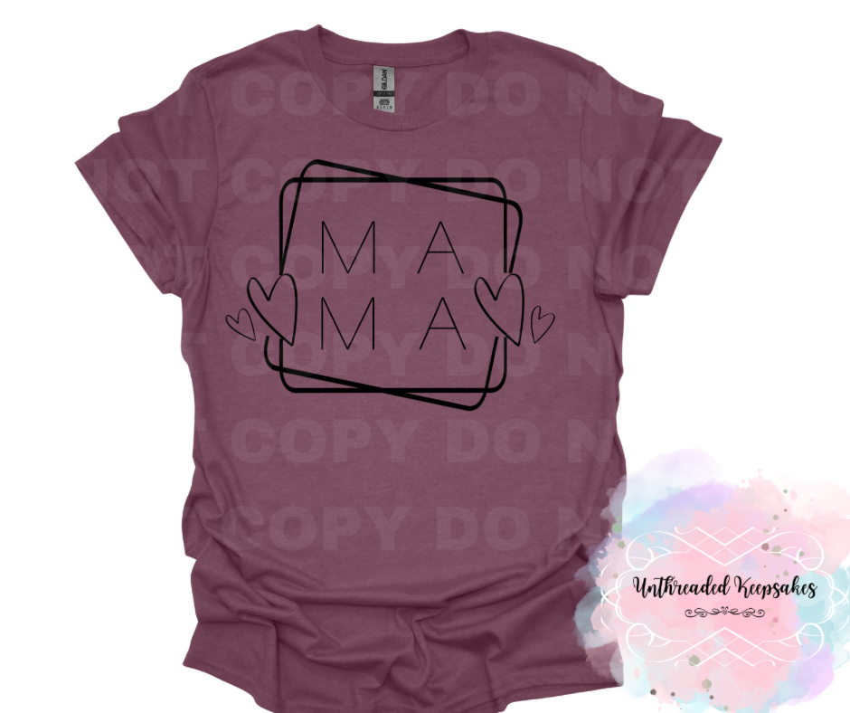 Mama Hearts T-Shirt