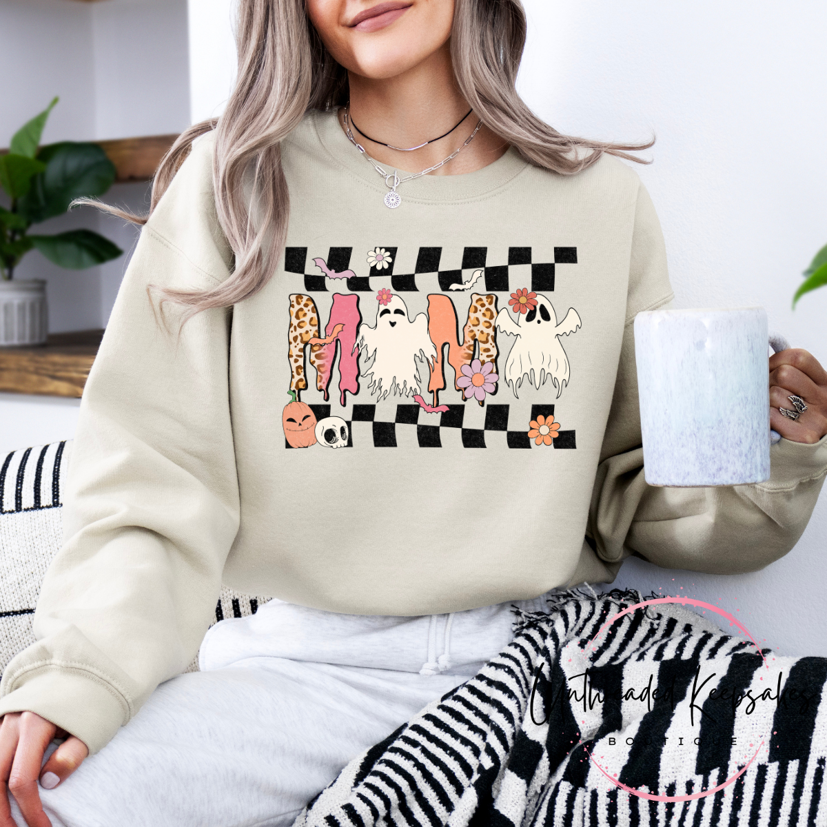 Mama Halloween Graphic Crewneck