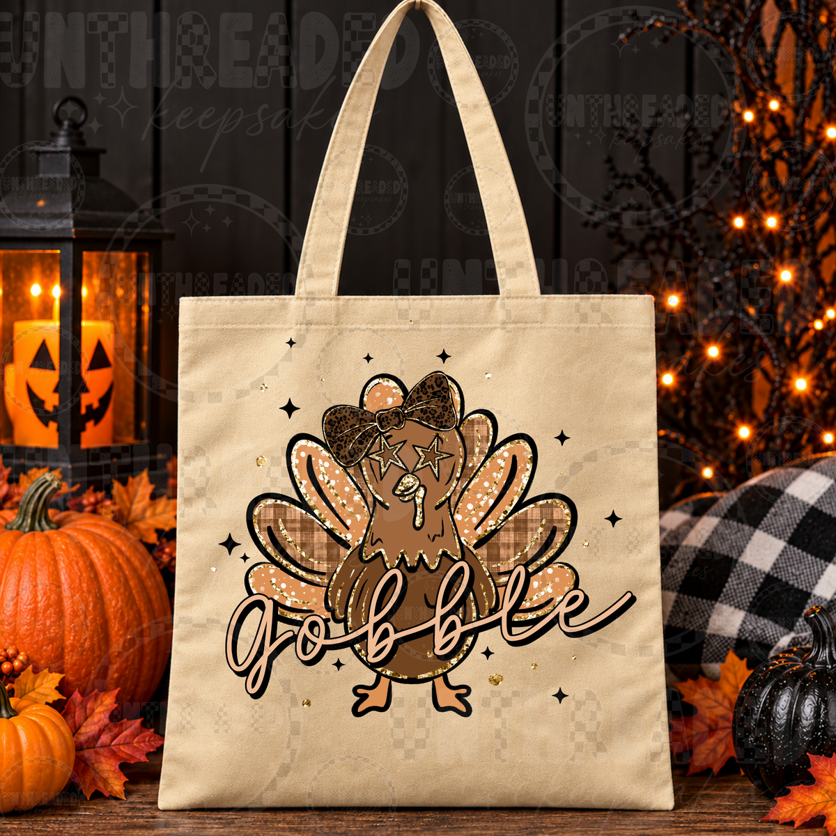 Gobble Thanksgiving Turkey