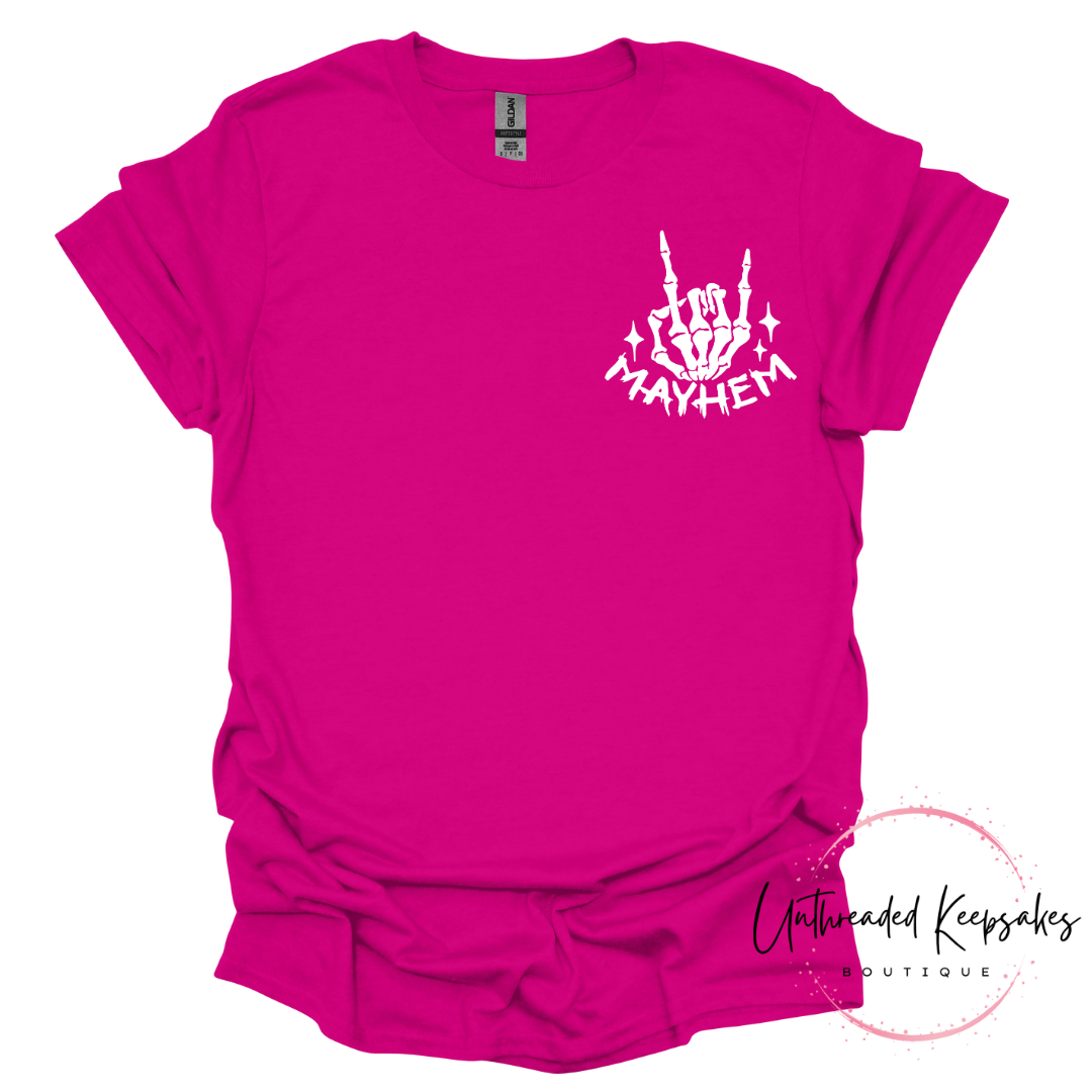 Im a Good Mother Raising Mayhem Graphic T-Shirt