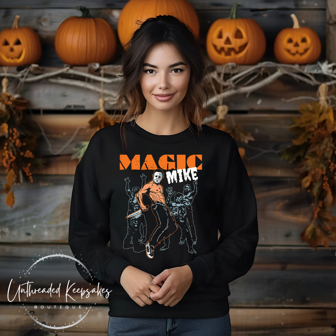 Halloween Magic Graphic Design T-Shirt or Crewneck